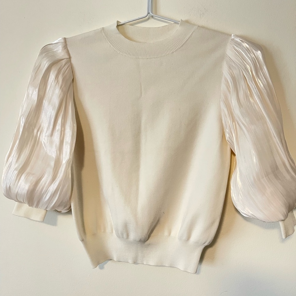 balloon sleeve top